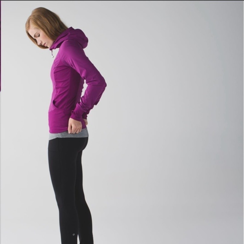 Lululemon In Flux Jacket Regal Plum size 8 EUC
